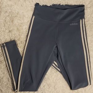 Adidas Full Length Climalite Blue Leggings